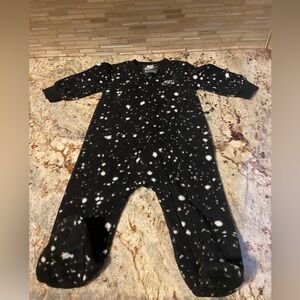 Nike Speckled Black and White Kids Footie